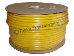 100M 4.0 mm 3 Core Arctic Yellow Cable